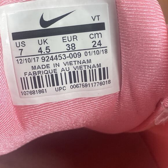 Nike Air VaporMax Plus Pink Volt Gradient Womens Pink Green Size 7 Shoes - Picture 8 of 9